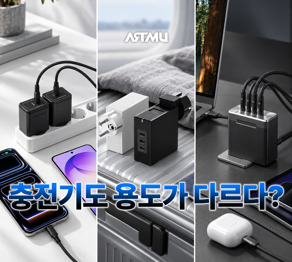 내게 필요한 충전기는? GB·GX·GT로 알아보는 충전기 선택법